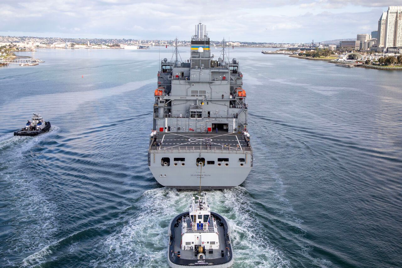 The USNS Sojourner Truth (T-AO 210)