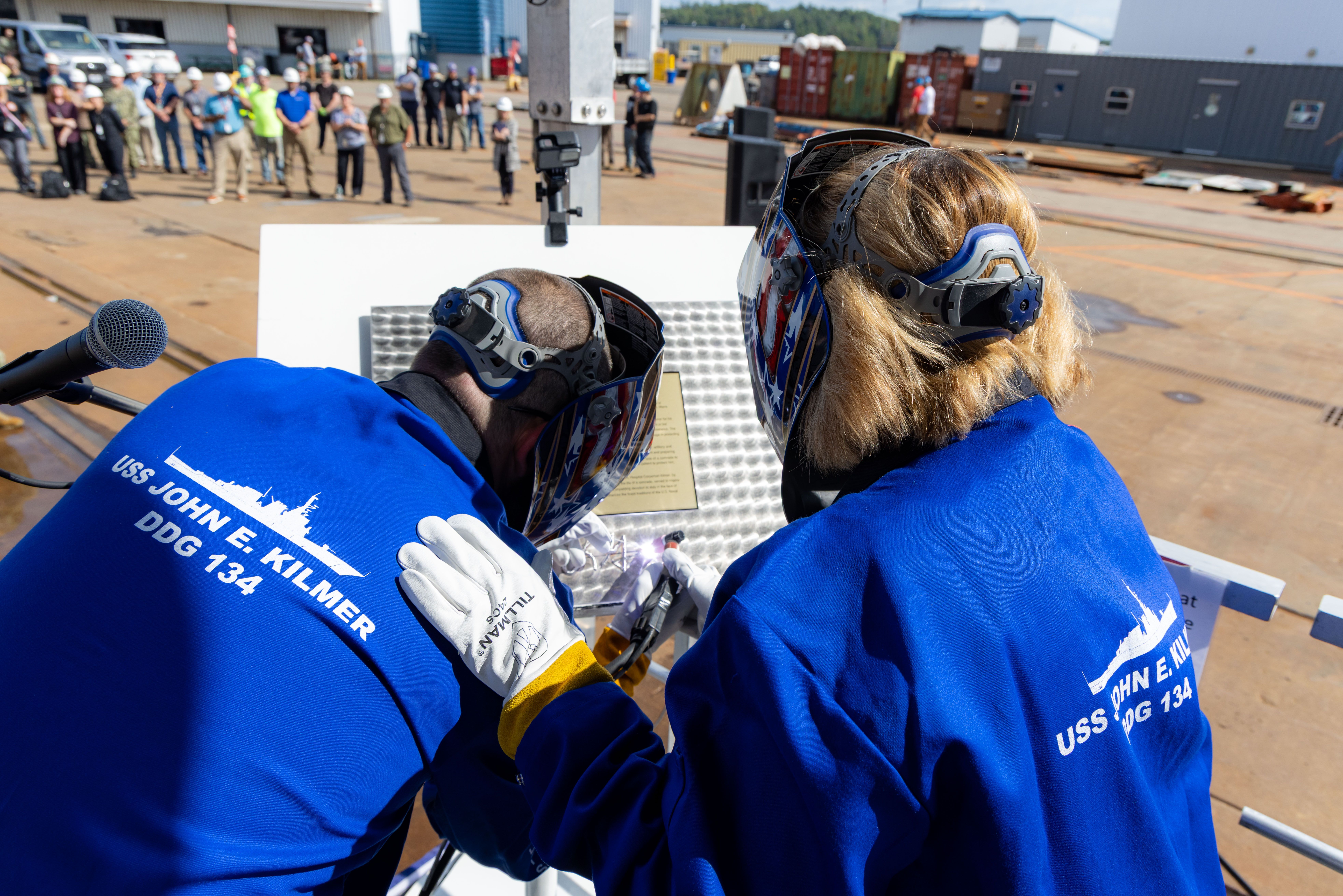 Keel Laid for Future USS John E. Kilmer